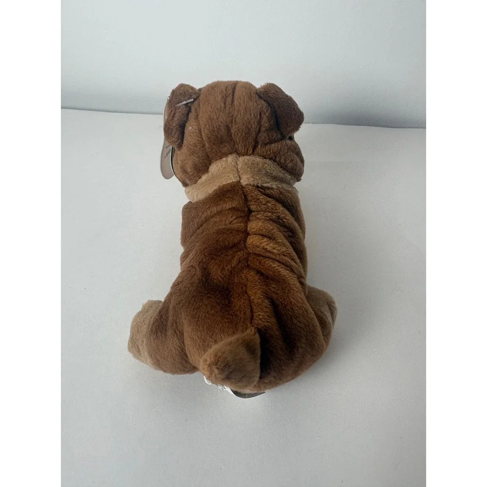 Vintage 1997 Avon Rumply the Sharpei Brown Dog Beanbag‎ Plush with Tags 7